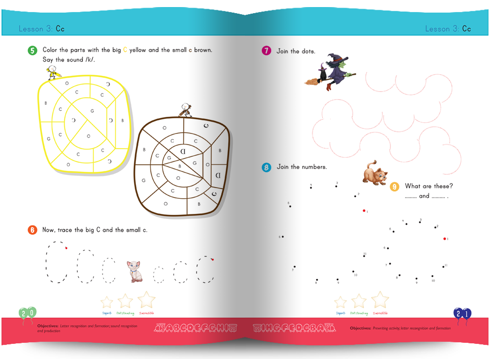 Magic Phonics 1-2nd Edition
Pages 20-21