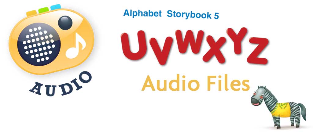 Alphabet Storybook 5 Audio Files